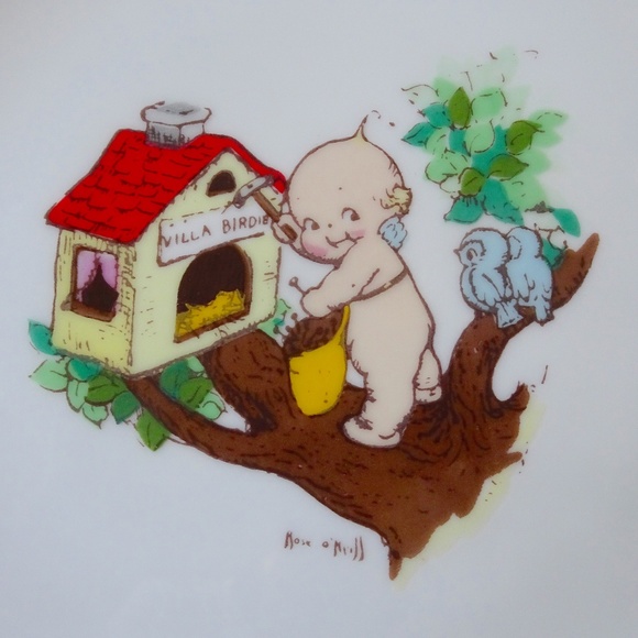 Vintage '70s Kewpie Collector's Edition Decorative Collectible Porcelain Plate - Picture 2 of 5